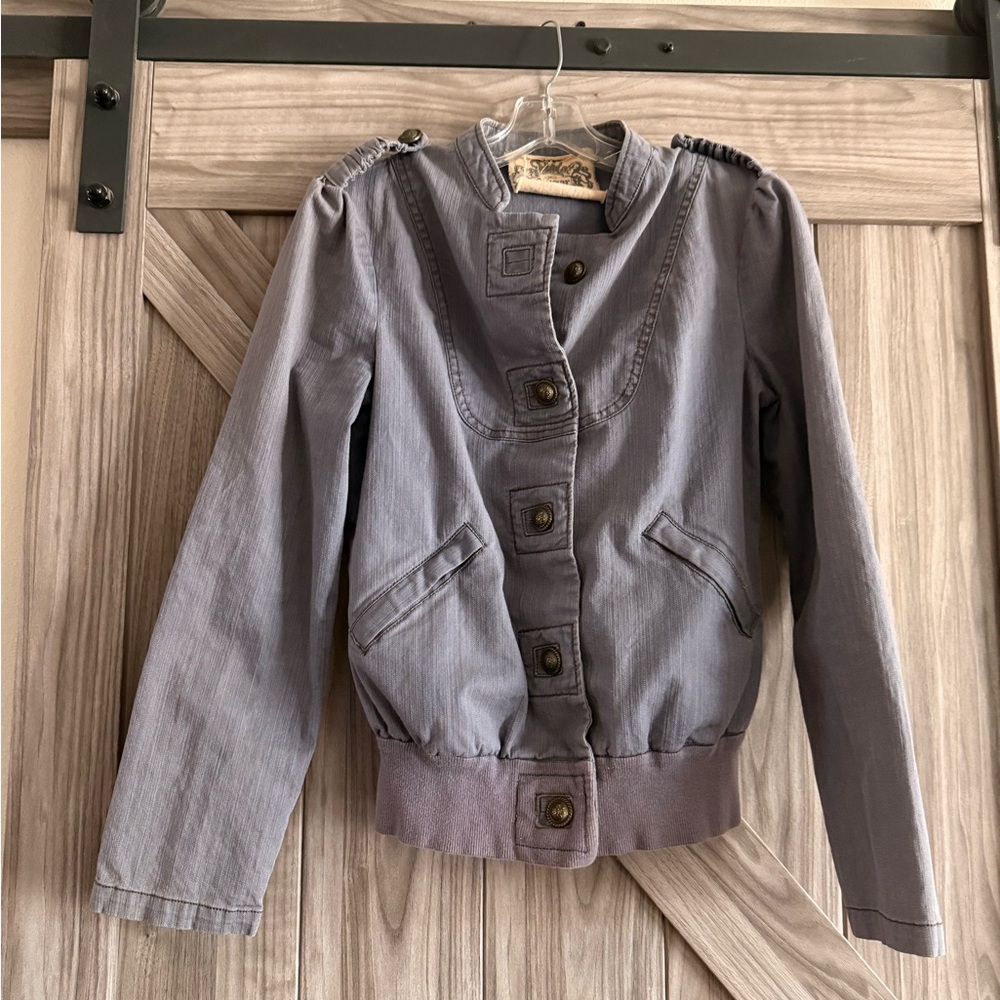 Sugarlips Gray Utility Jacket